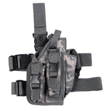 id-paintball Oberschenkelholster in Digital-Camo aus Polyester mit Magazintasche und verstellbaren Beingurten