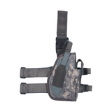 id-paintball Oberschenkelholster in digitalem Camouflage-Muster mit Magazintasche und verstellbaren Gurten