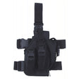 id-paintball Oberschenkelholster aus schwarzem Polyester mit Magazintasche und verstellbaren Beingurten für Paintballwaffen