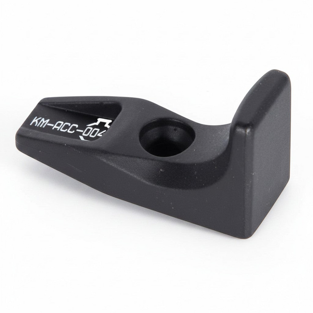 id-paintball Octarms Keymod Hand Stop Typ B aus mattschwarzem Metall für verbesserte Waffenkontrolle