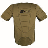id-paintball olivgrüner Paintball-Brustpanzer mit ergonomischen Polsterplatten und atmungsaktivem Stretch-Material