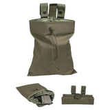 id-paintball olivgrüne Empty Shell Pouch Magazintasche aus Polyester mit Kordelzug und Befestigung für Weste oder Koppel
