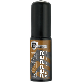 id-paintball P2P Pfefferkartusche mit 11ml OC-Gel, ballistischem Strahl und UV-Markierung zur Selbstverteidigung