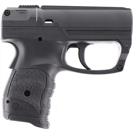 id-paintball P2P PGS I Personal Defense Pistol in Schwarz mit ergonomischem Griff und Handballensicherung