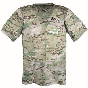 id-paintball Paintball Brustpanzer in Desert Camo mit ergonomischen Polsterplatten für Schutz und Bewegungsfreiheit