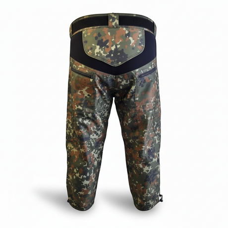 id-paintball Paintball Hose Flecktarn 3.0 mit Gesäßtaschen und flexiblem Stoff in Camouflage-Optik