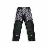 id-paintball Paintball Hose Skulls in Grau mit Polsterung an Knien und Becken für Woodland und Supair