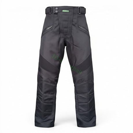 id-paintball Paintball Hose Schwarz 2.0 mit verstärkten Kniepolstern, wasserdichten Taschen und flexiblem Design.