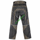 id-paintball Paintball Hose Skulls in Oliv mit Polsterung an Knien und Becken für Woodland und Supair
