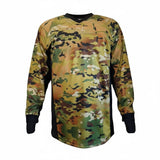 id-paintball Paintball Jersey 2.0 in Wüstentarn-Camouflage mit Polsterung an Schultern und Armen für Outdoor-Einsätze