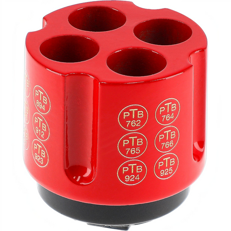 id-paintball Perfecta Multi-Shooter in Rot für vier 15 mm Pyro-Effekte mit PTB-Prägung für Schreckschusswaffen