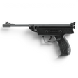 id-paintball Perfecta S3 Federdruck-Luftpistole in Schwarz mit Polymer-Griffstück und Fiberoptik-Visierung