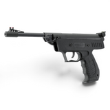 id-paintball Perfecta S3 Federdruck-Luftpistole in Schwarz mit Fiberoptik-Visierung und Polymer-Griffstück