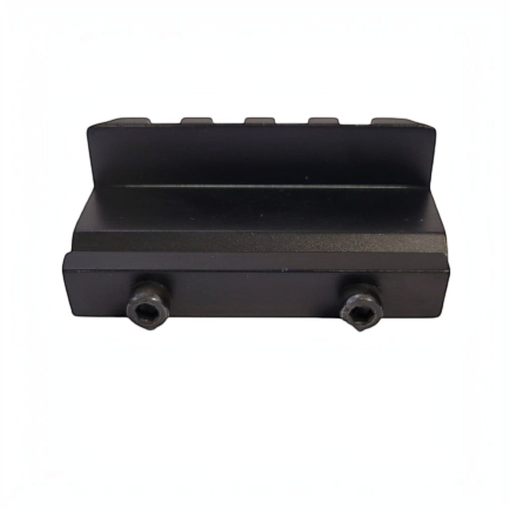 id-paintball 22mm Picatinny Zusatzschiene in Schwarz mit 45 Grad Winkel für Zubehör