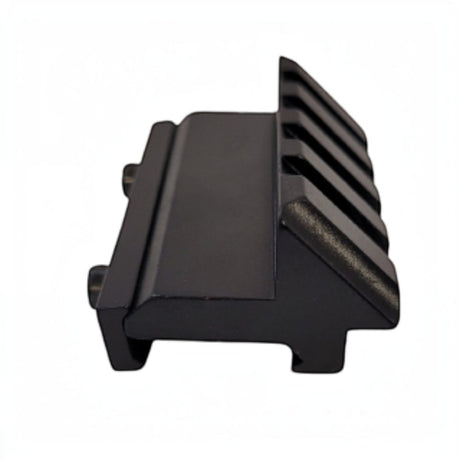 id-paintball 22mm Picatinny Zusatzschiene in Schwarz mit 45 Grad Winkel für Zubehör