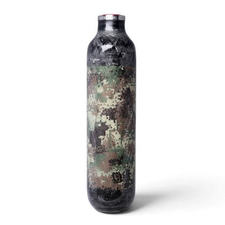 id-paintball Planet Eclipse HDE 0,25l 300 Bar HP-Flasche mit digitalem Camouflage-Muster für Paintball-Markierer
