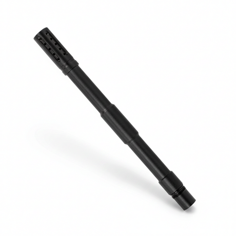 id-paintball Planet Eclipse Shaft Operator Paintball-Lauf in Schwarz, 12 Zoll Aluminium mit taktischem Design