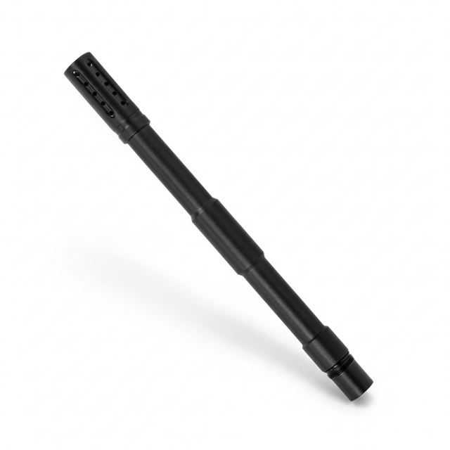 id-paintball Planet Eclipse Shaft Operator Paintball-Lauf in Schwarz, 12 Zoll Aluminium mit taktischem Design
