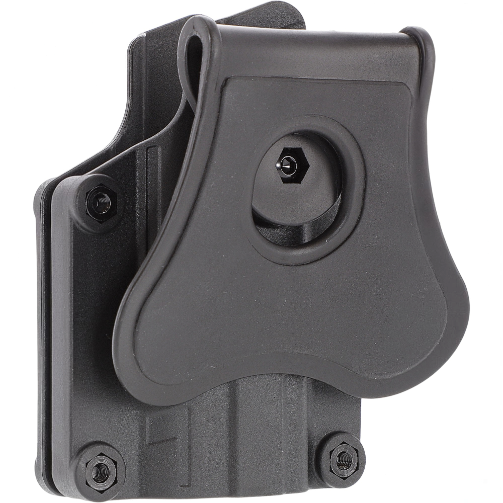 id-paintball Umarex Polymer Multifit Paddle Holster in Schwarz mit verstellbarem Ziehwinkel für verschiedene Pistolen