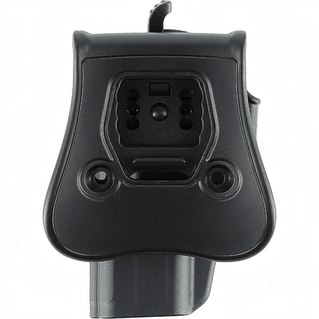 id-paintball Umarex Polymer Paddle Holster Mod. 2 in Schwarz mit Daumen-Entriegelungshebel für Glock Modelle