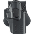 id-paintball Umarex Polymer Paddle Holster für Walther PDP in Schwarz mit Release-Button und verstellbarem Winkel