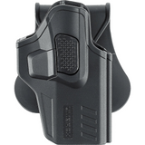 id-paintball Umarex Polymer Paddle Holster für Walther PDP in Schwarz mit Release-Button und verstellbarem Winkel