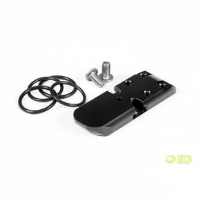 id-paintball Planet Eclipse LV1 GS POPS Adapter Extender Rail in Schwarz mit Schrauben und O-Ringen zur ASA-Anpassung