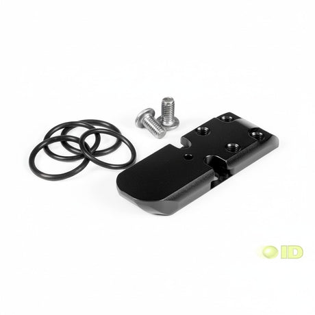 id-paintball Planet Eclipse LV1 GS POPS Adapter Extender Rail in Schwarz mit Schrauben und O-Ringen zur ASA-Anpassung