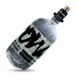 id-paintball PowAir Supermax Carbon HP-Flasche 1,1L 300 Bar mit Titan Pro Regulator für Paintball-Markierer