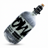 id-paintball PowAir Supermax Carbon HP-Flasche 1,1L 300 Bar mit Titan Pro Regulator für Paintball-Markierer