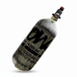 id-paintball PowAir Carbon 1,5 Liter HP System mit 300 Bar Composite Flasche und MAXREG Regulator für Paintball