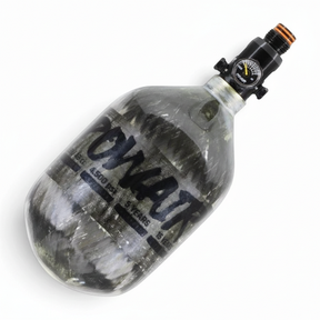 id-paintball PowAir Carbon Series 0,8L HPA System mit 300 Bar und MAXREG Regulator für Paintball Markierer