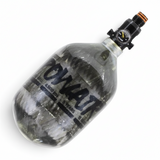 id-paintball PowAir Carbon Series 0,8L HPA System mit 300 Bar und MAXREG Regulator für Paintball Marker