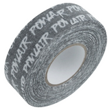id-paintball PowAir ST Grip Tape in Grau mit weißem Logo für Paintball HP-Systeme