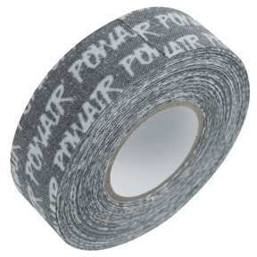id-paintball PowAir ST Grip Tape in Grau mit weißem Logo für Paintball HP-Systeme