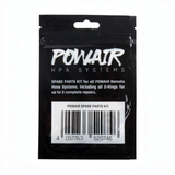 id-paintball PowAir HPA Remote Schlauch Reparaturset mit O-Ringen für drei komplette Wartungen in schwarzer Verpackung