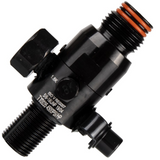 id-paintball PowAir MAXREG SHP Paintball Regulator in Schwarz mit 1100 PSI Ausgangsdruck und 4500 PSI Kapazität