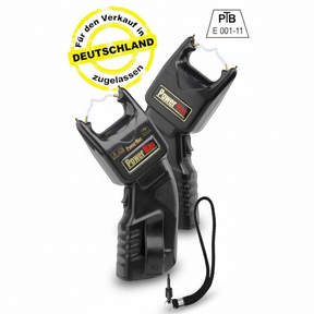 id-paintball Power Max Elektroschocker mit 500.000 Volt, PTB-Zulassung, Handschlaufe und Sicherungsstift