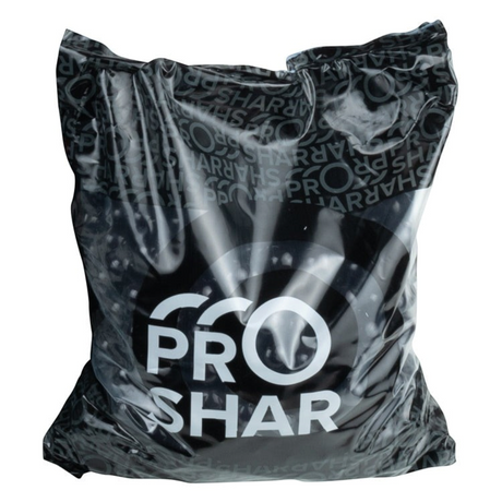 id-paintball ProShar BLACK MagFed Paintballs in einem 500er Beutel mit schwarzer Verpackung und weißem Logo