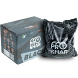 id-paintball ProShar BLACK MagFed Paintballs im 1000er Karton mit schwarzem Beutel und gelber Füllung
