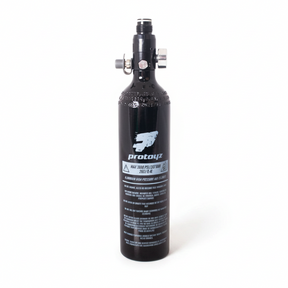 id-paintball Protoyz 0,4L 200 Bar Aluminium Paintball-Druckluftflasche mit Regulator und Manometer