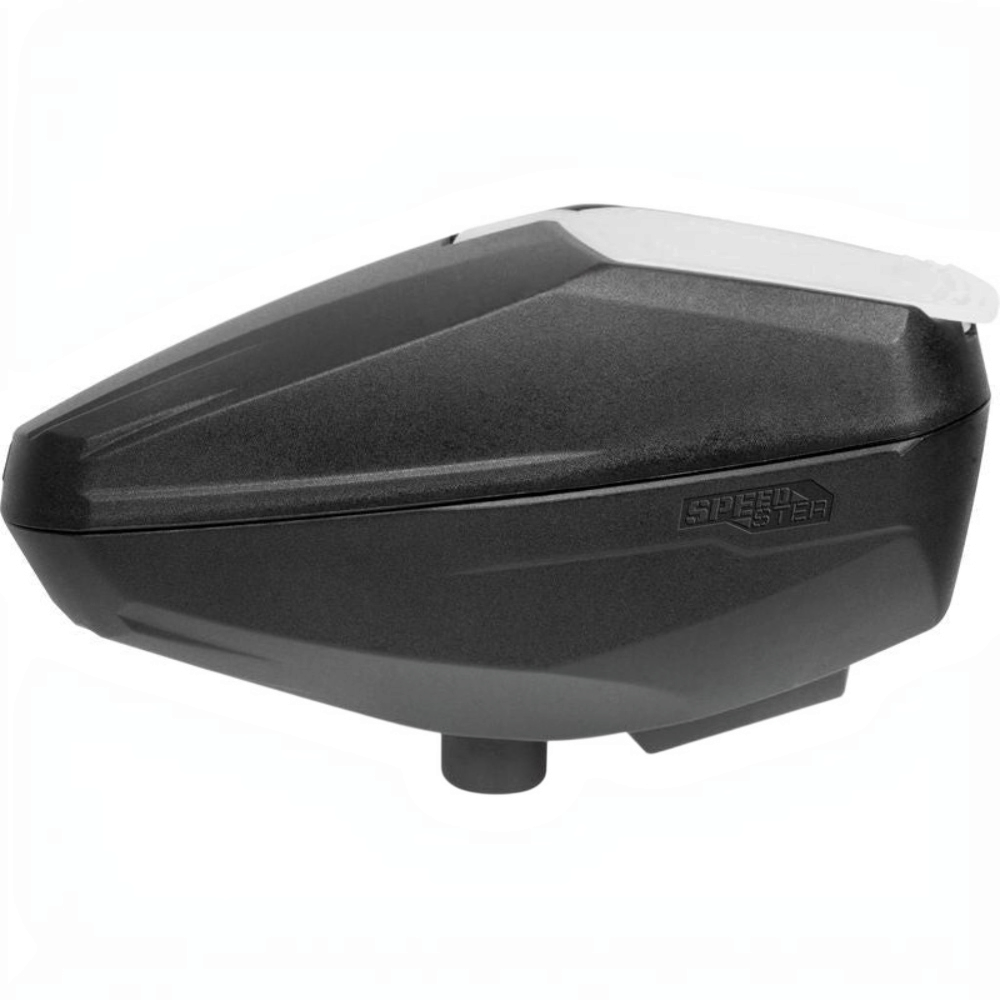id-paintball Protoyz Speedster Paintball Loader in Schwarz aus robustem glasfaserverstärktem Nylon