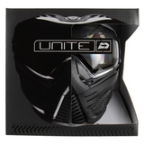 id-paintball Push Unite Basic Paintball Maske in Schwarz mit klarem Thermalglas in der Originalverpackung