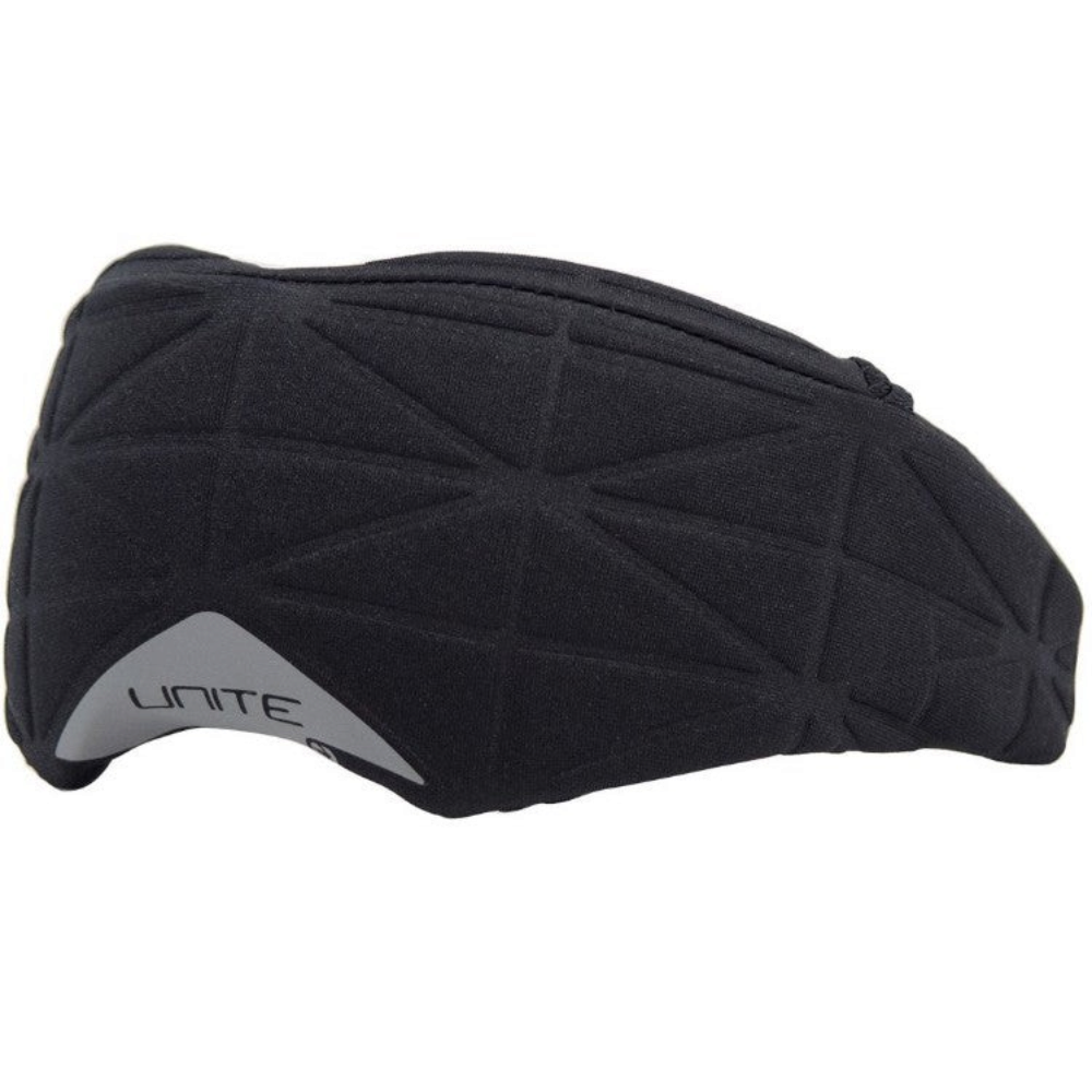 id-paintball Push Unite Masken-Stirnband in Schwarz mit geometrischem Muster und Unite-Logo