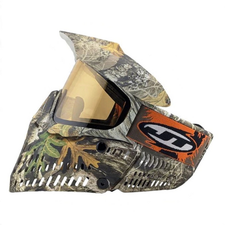 id-paintball JT Proflex Authentic RealTree Paintball Maske mit Thermalglas und flexiblem Woodland-Tarnmuster