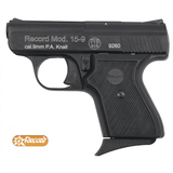 id-paintball Record Mod. 15-9 Schreckschusspistole in Schwarz, kompaktes 9mm P.A.K. Modell mit 5-Schuss-Magazin