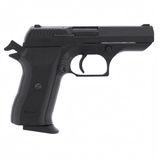 id-paintball Record Mod. COP Schreckschusspistole in Schwarz mit 9mm P.A.K. Kaliber und kompaktem Design
