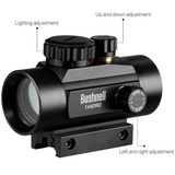 id-paintball Red/Green Dot 1x40 Visier aus Vollmetall mit Helligkeitseinstellung für Paintball und Airsoft
