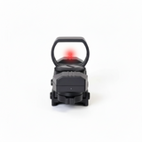 id-paintball Open Dot Reflexvisier aus Aluminium mit rotem Leuchtpunkt auf 22mm Schiene für präzises Zielen