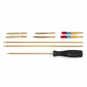 id-paintball Umarex Reinigungs-Set Expert für Luftgewehre mit Messingstangen, Bürsten und Wollwischern für 4,5 und 5,5 mm